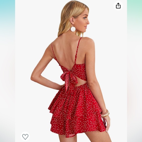 SHEIN Pants - SHEIN Tie back romper